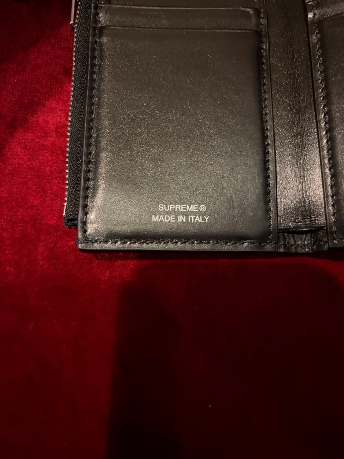 슈프림 레더 체인 월렛 상품이미지3