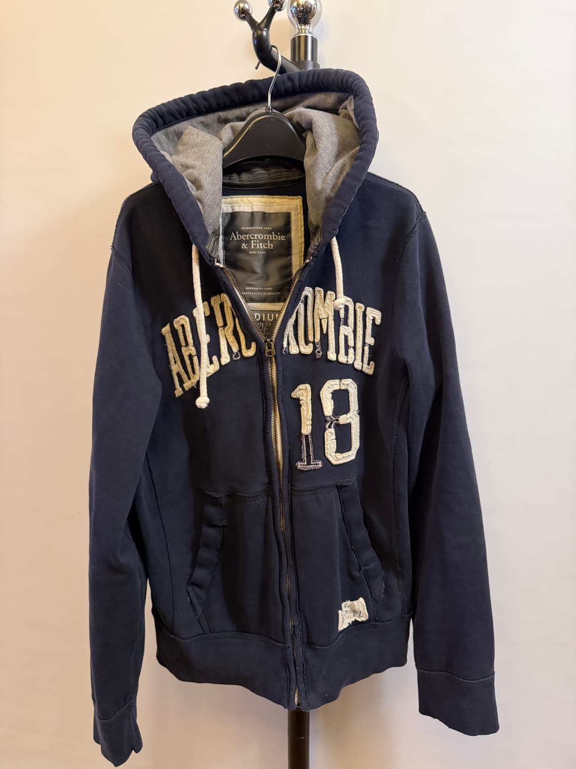 아베크롬비 빈티지 대장급 후드집업 상품이미지2