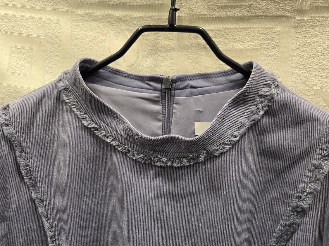 지고트 회색 코듀로이 원피스 S (55) 상품이미지2