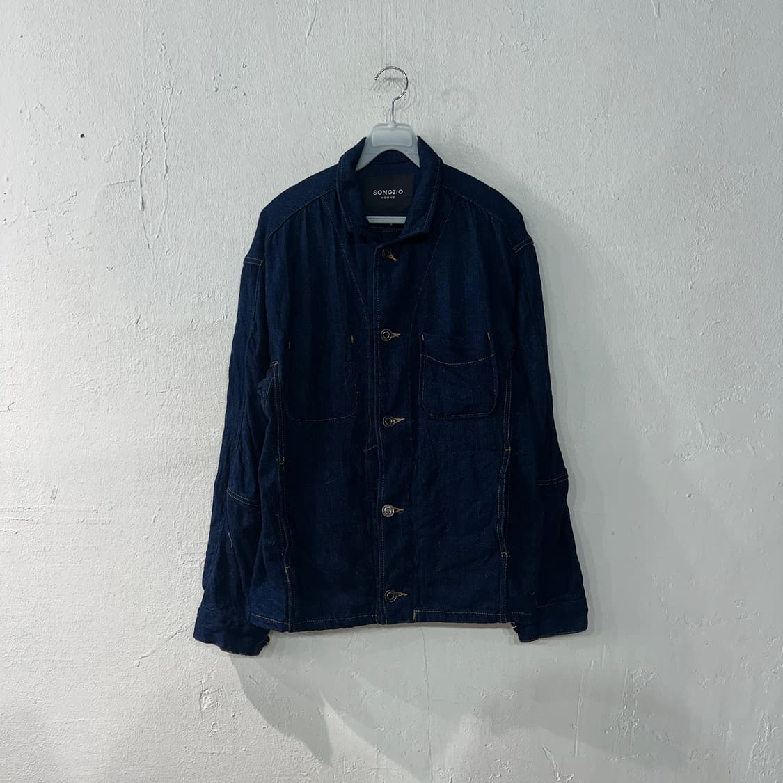송지오옴므 데님 청자켓 L 상품이미지1
