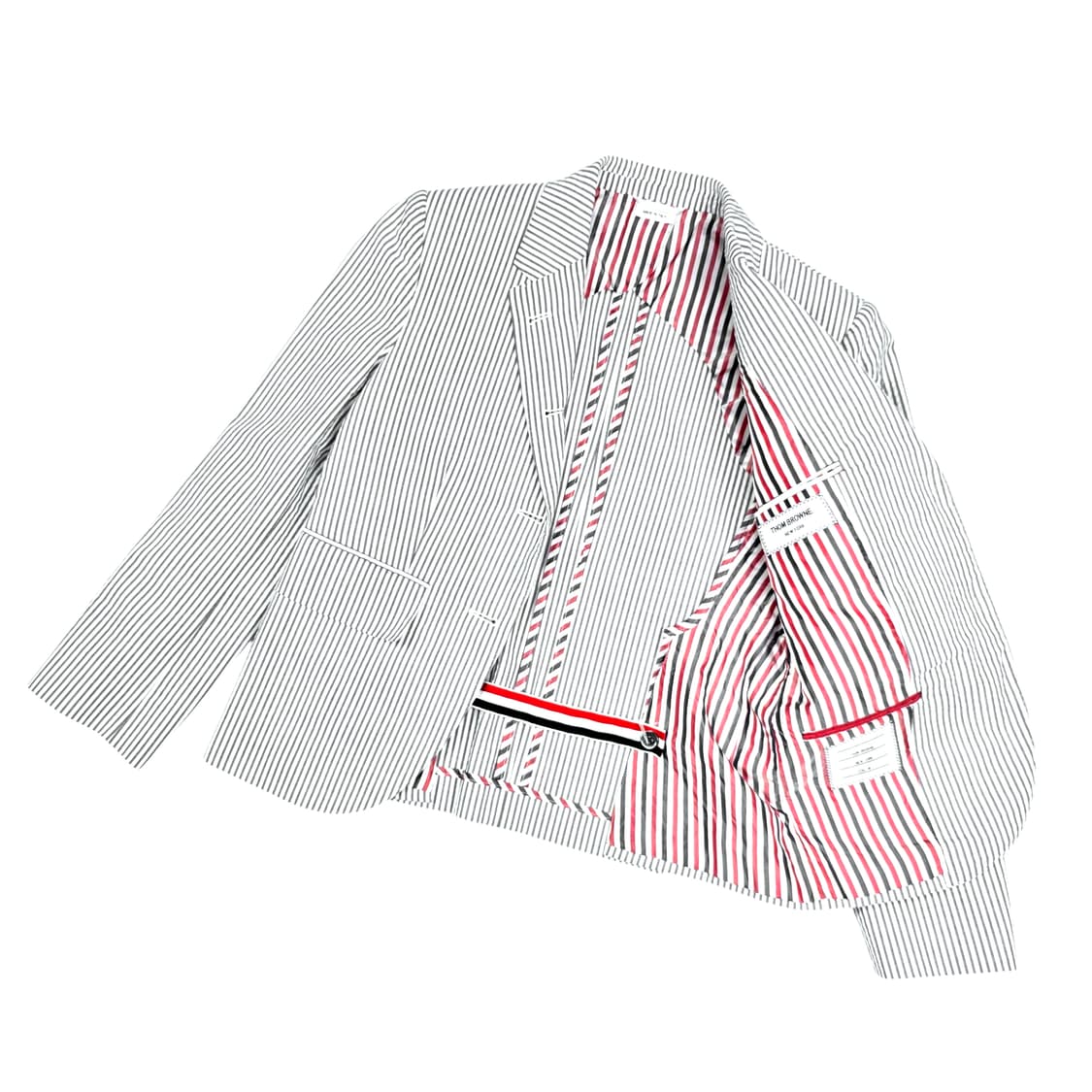 톰브라운 여성 시어서커 블레이저 자켓 상품이미지5