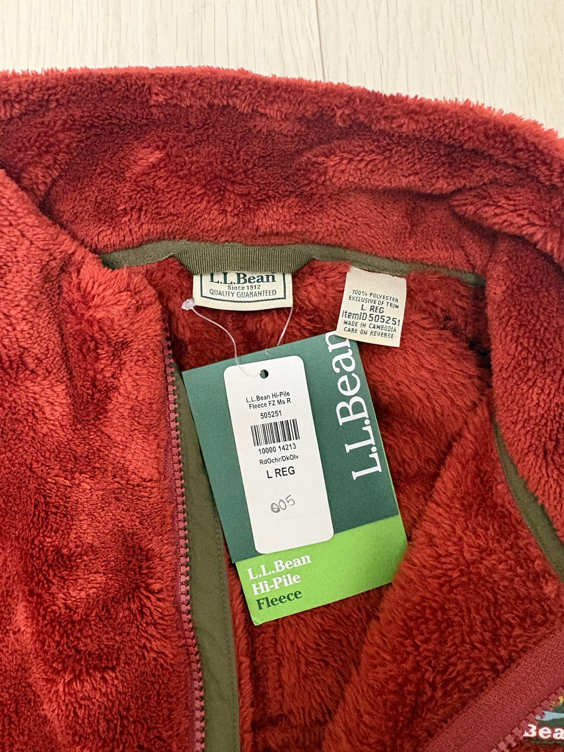 llbean 엘엘빈 후리스 L 상품이미지3