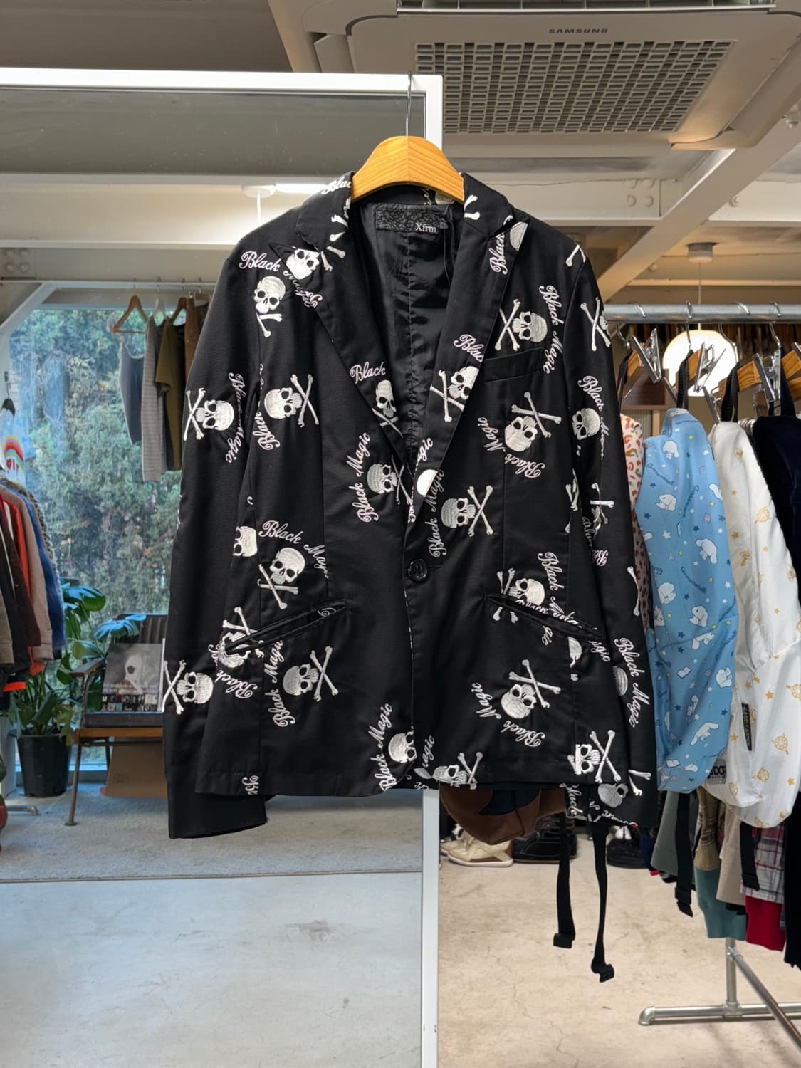 Xfrm 해골 자수 자켓 상품이미지1