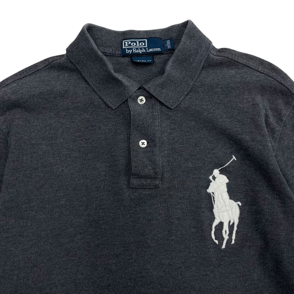 폴로 랄프로렌 빅포니 차콜 pk티 L 상품이미지3