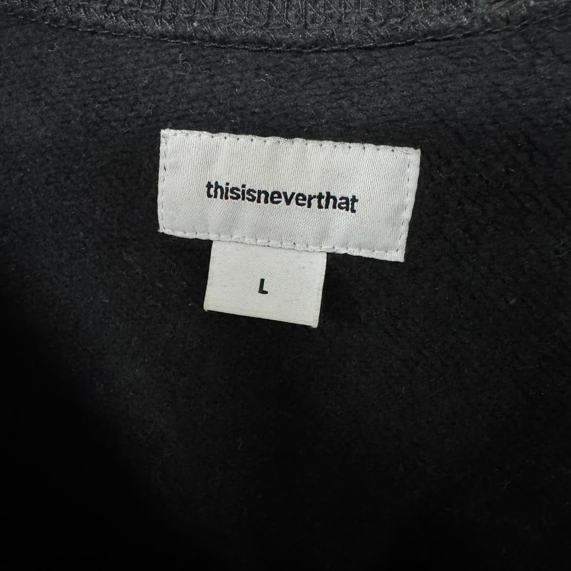 디스이즈네버댓 자수로고 맨투맨 상품이미지3