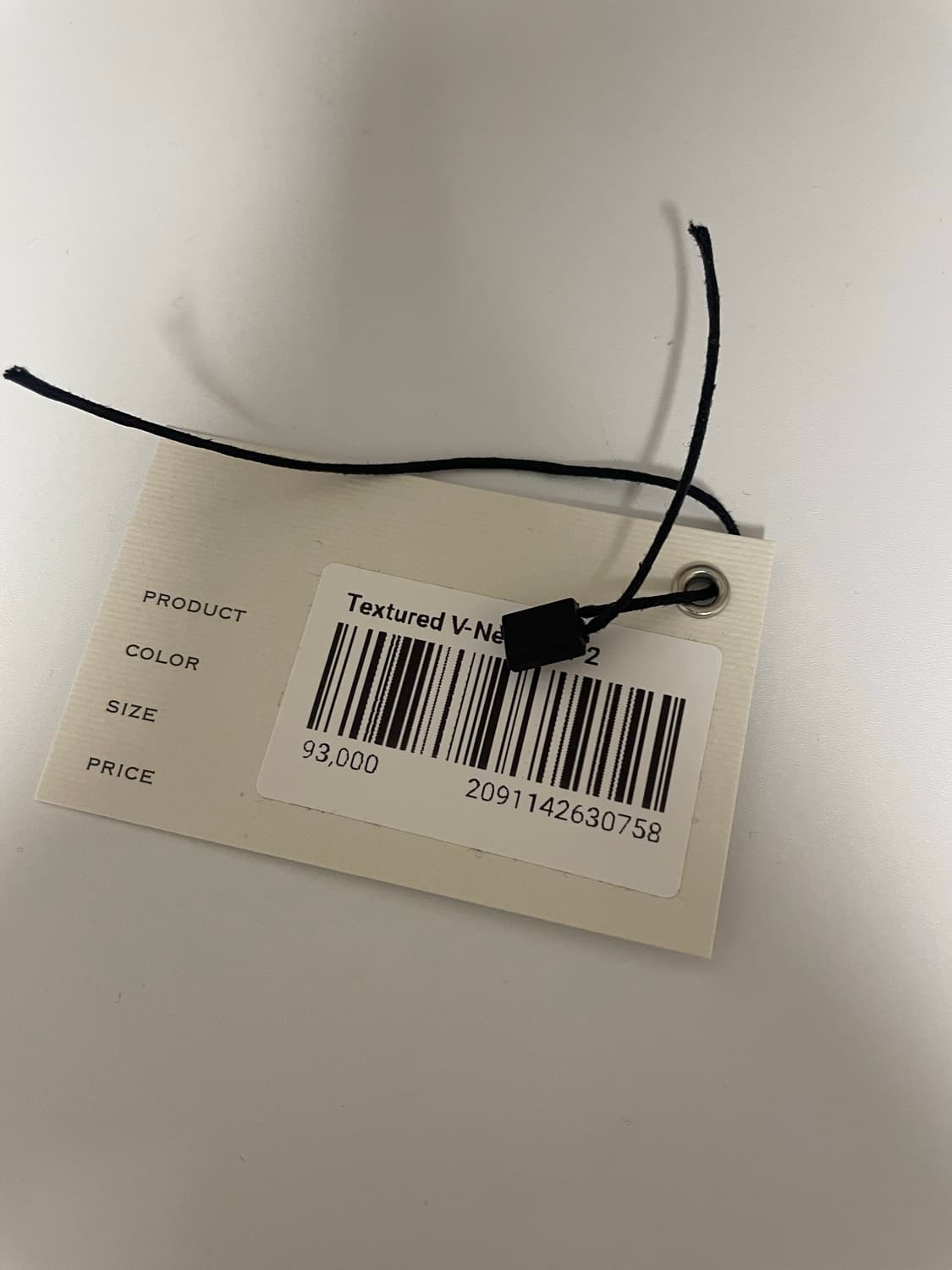 모노프리베 monoprive 텍스쳐드 v넥 슬리브 그레이 (2) 상품이미지5