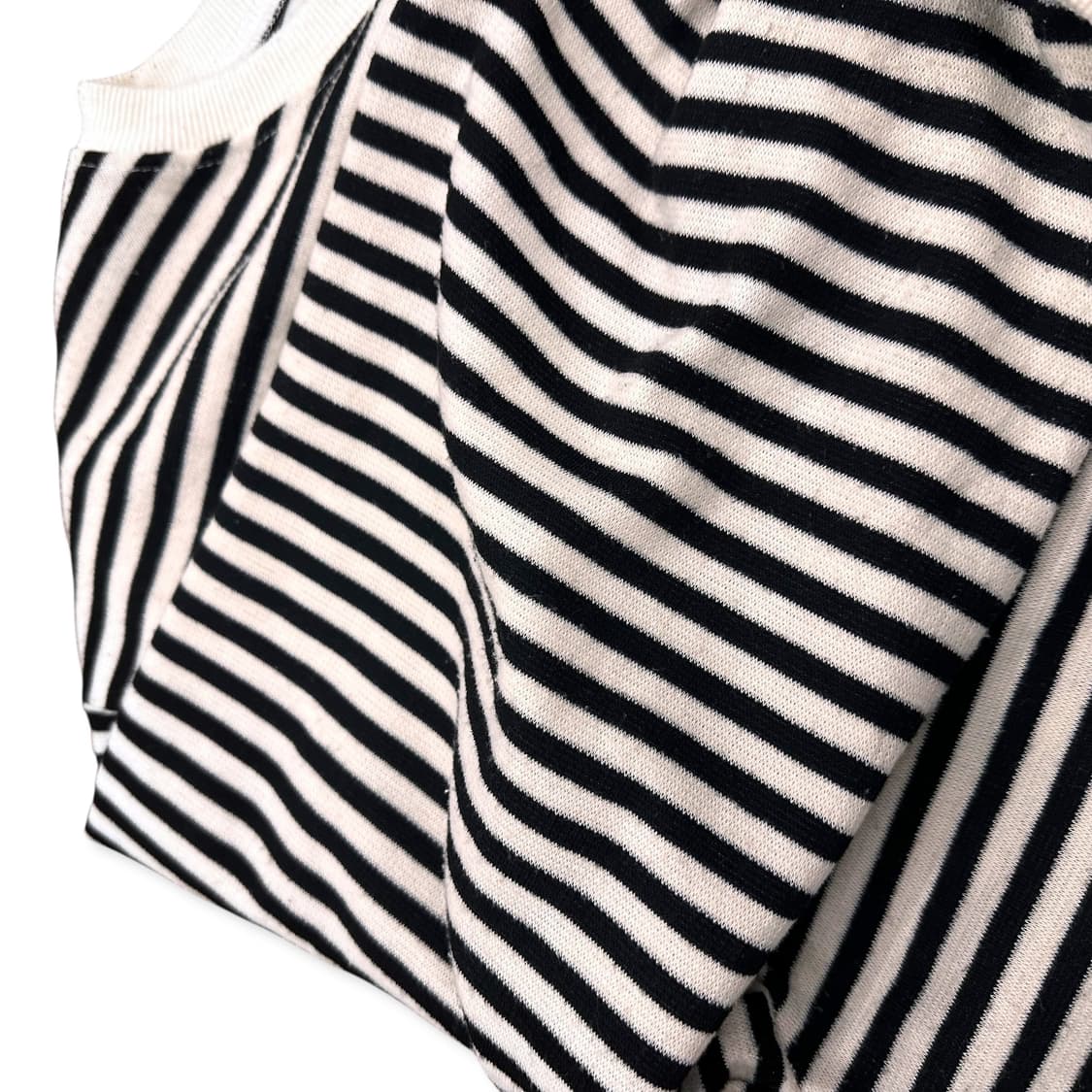 White stripe knitwear sweatshirt 상품이미지6