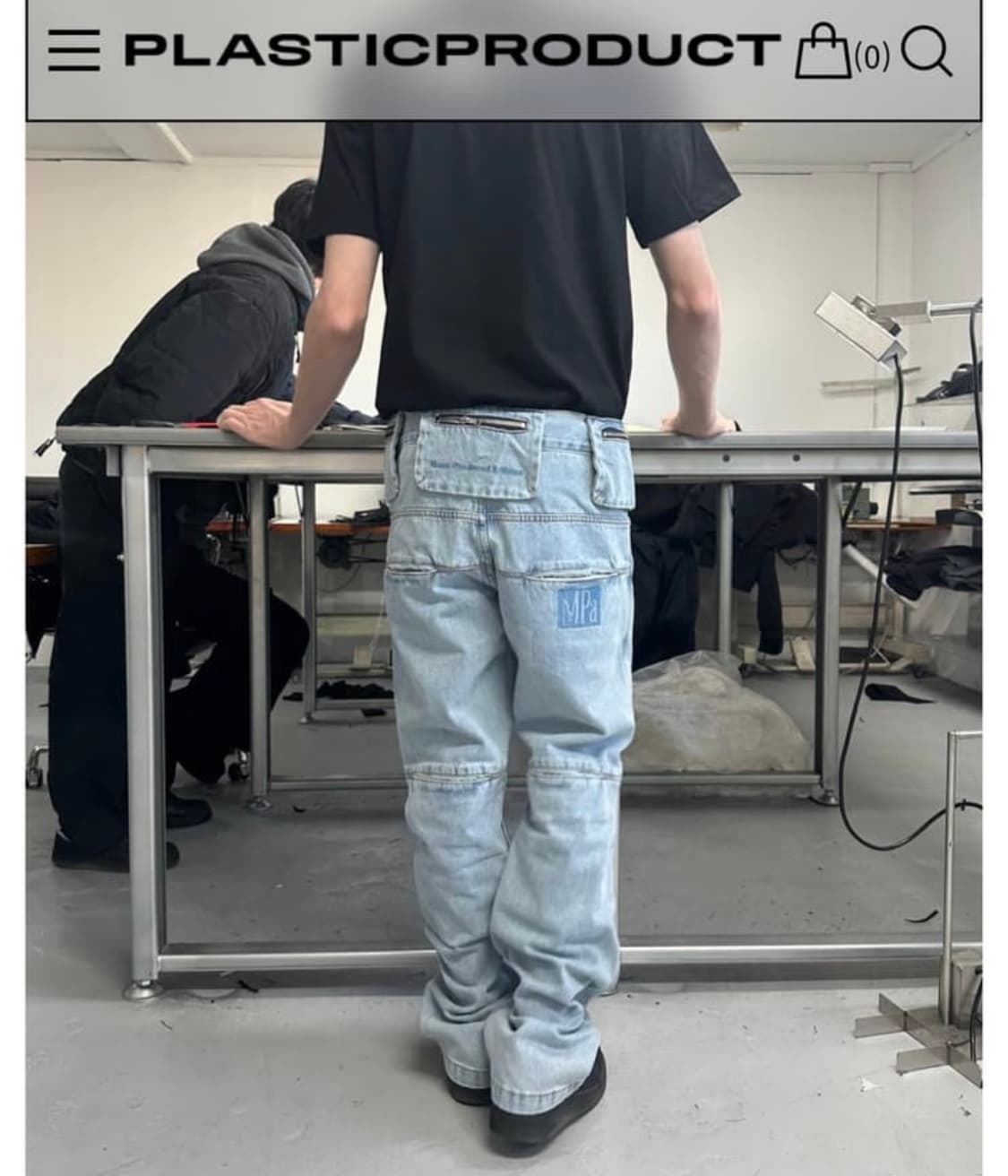 플라스틱 프로덕트 바지 m 상품이미지3
