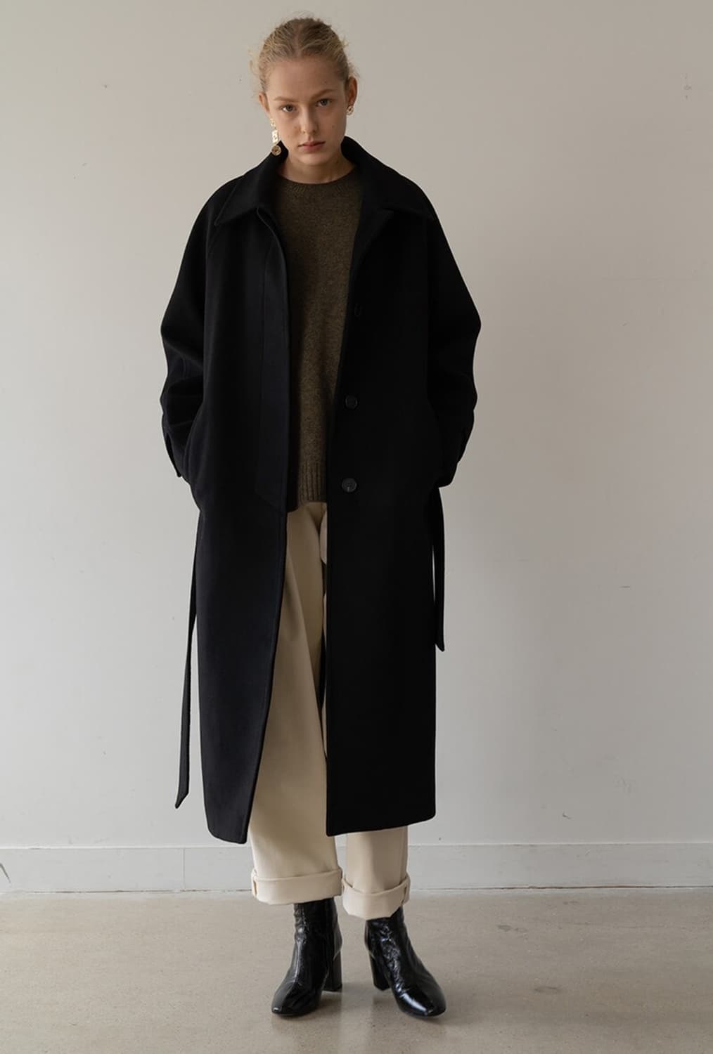 킨더살몬 싱글 코트 상품이미지1