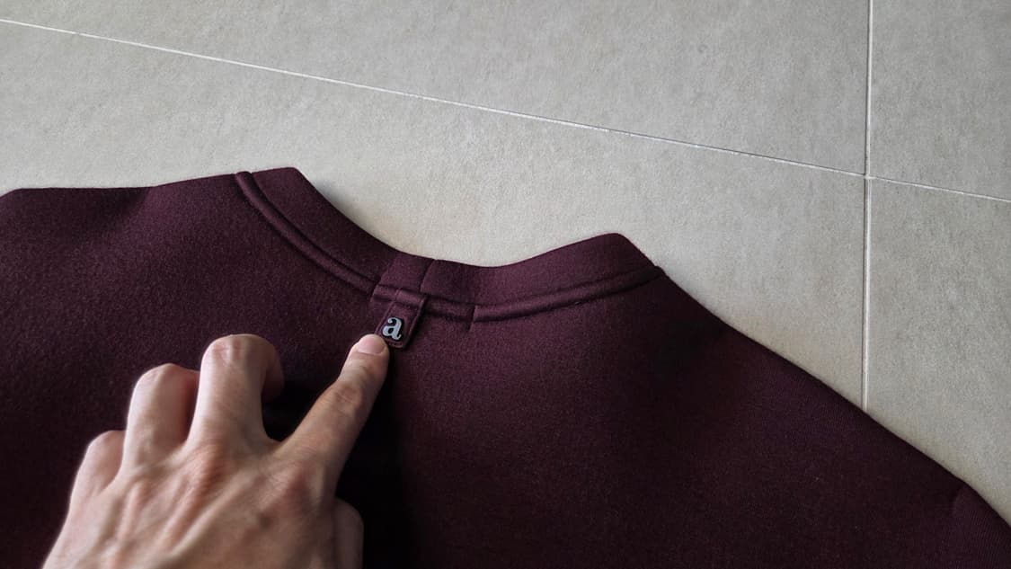 알레그리 네오프렌 맨투맨 상품이미지4