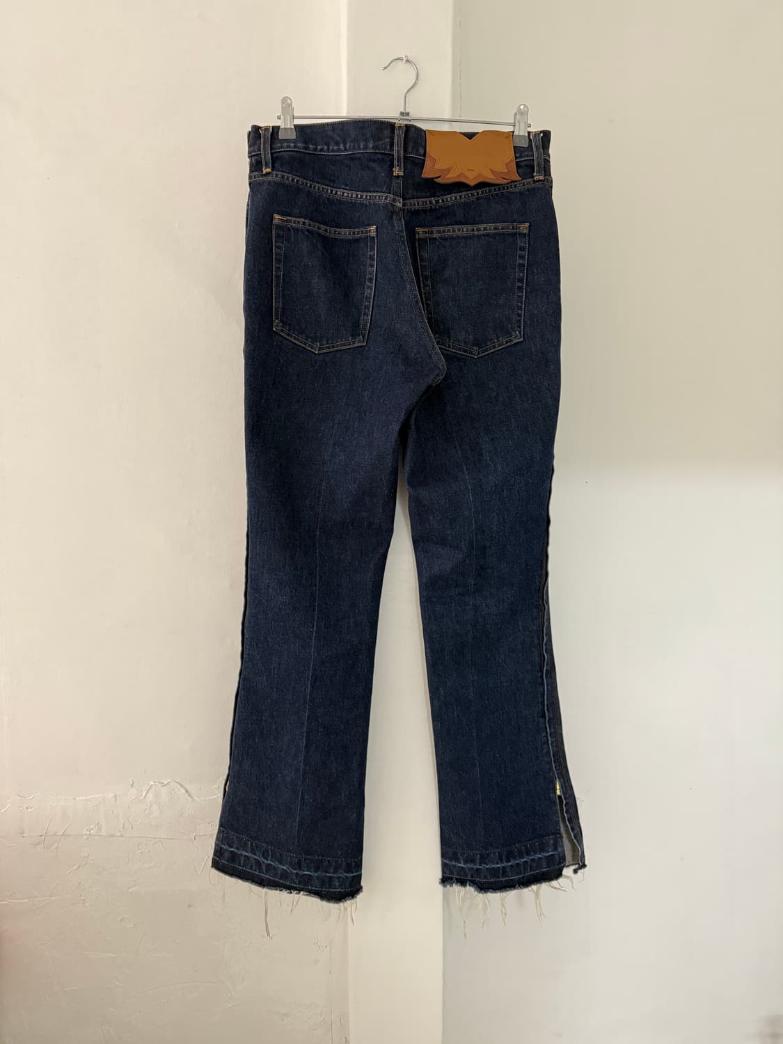 toga virilis 토가 비릴리스 플레어 컷오프 지퍼 데님팬츠 32 상품이미지1