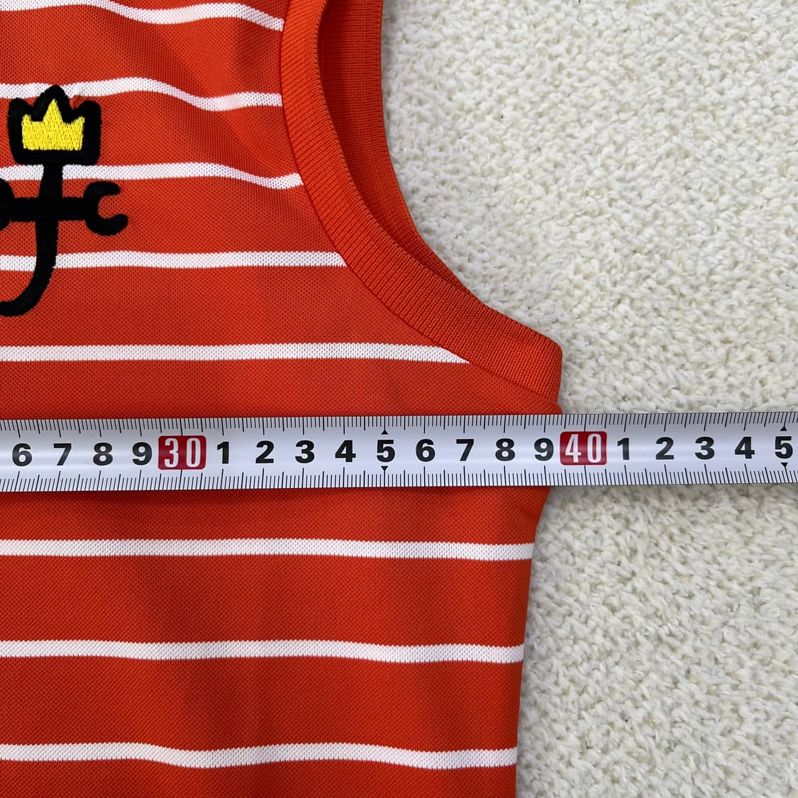 85 새상품 까스텔바작 민소매 티셔츠 0305M 상품이미지6