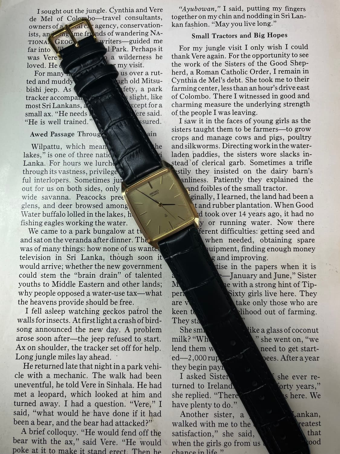 Seiko Vintage Tank (1982s) 상품이미지3