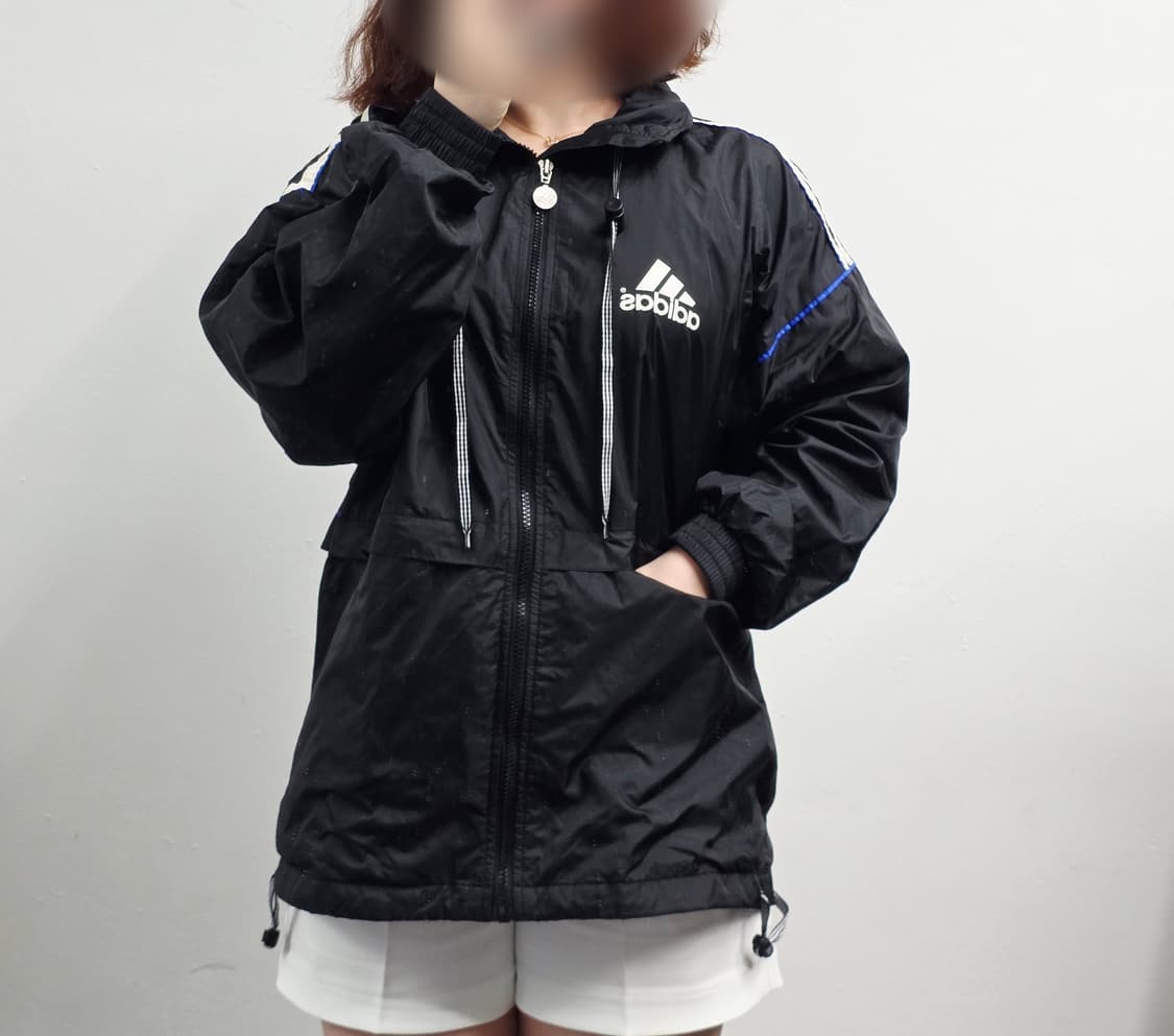 [프립]90/아디다스 바람막이 블랙 상품이미지2