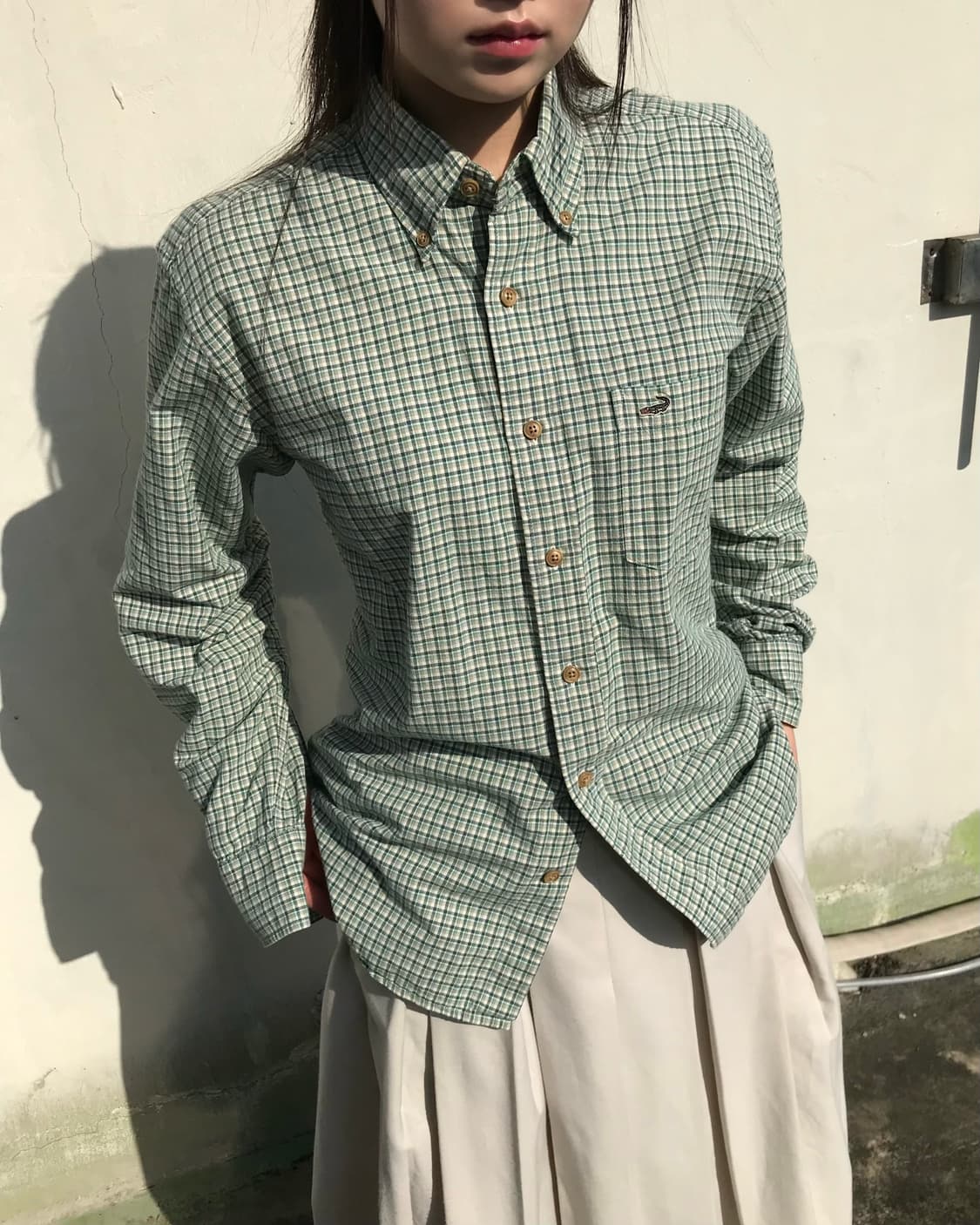 니코앤드 크림 와이드 팬츠  상품이미지4