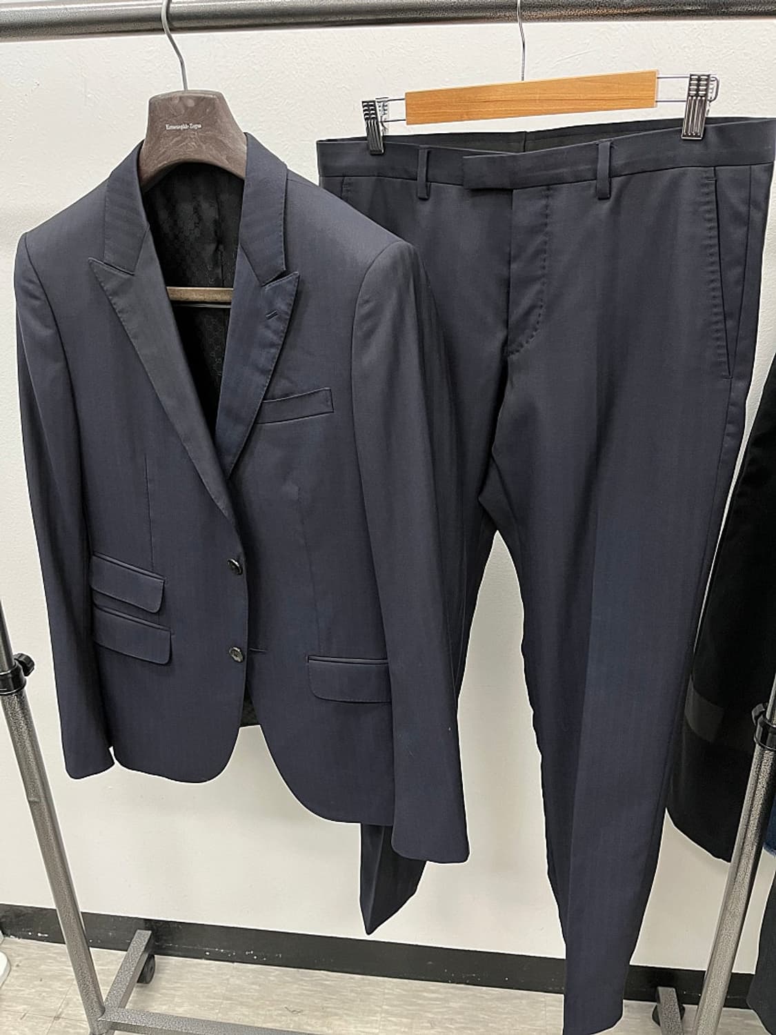 95-100,32) 구찌 피크드 헤링본 슈트 상품이미지1