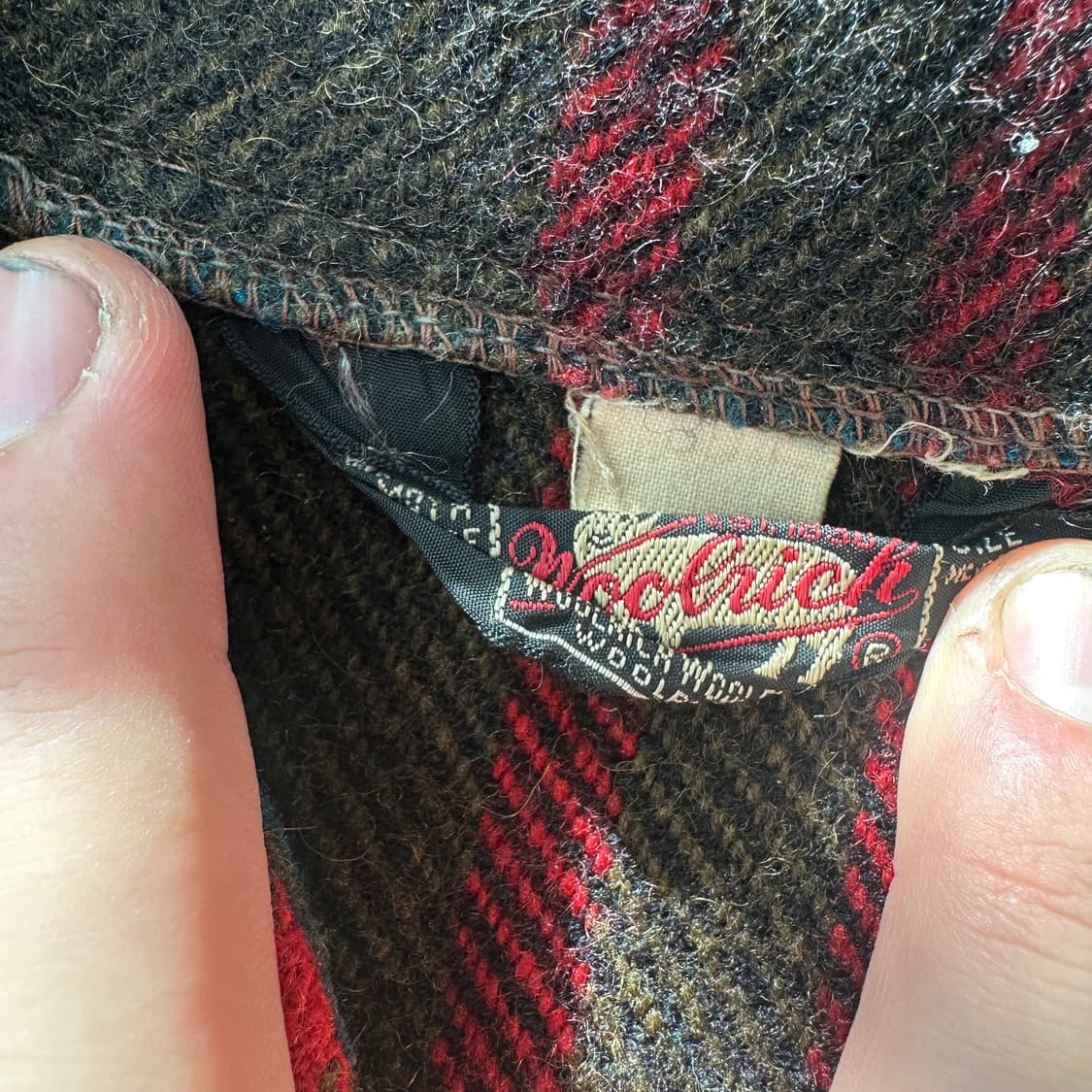 50년대 울리치 플란넬 풀오버 상품이미지4