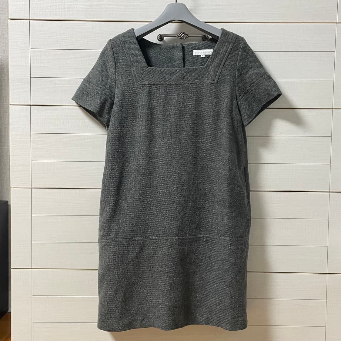 마루빈티지 earth music&ecology 어스뮤직 그레이 원피스 상품이미지1