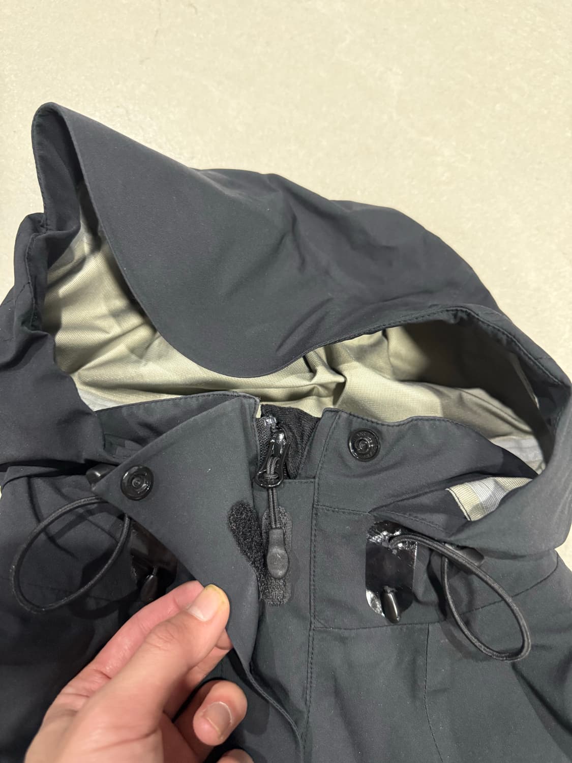 히스테릭 글래머 아카이브 히스걸 고어텍스 바람막이 후드 집업 자켓 상품이미지5