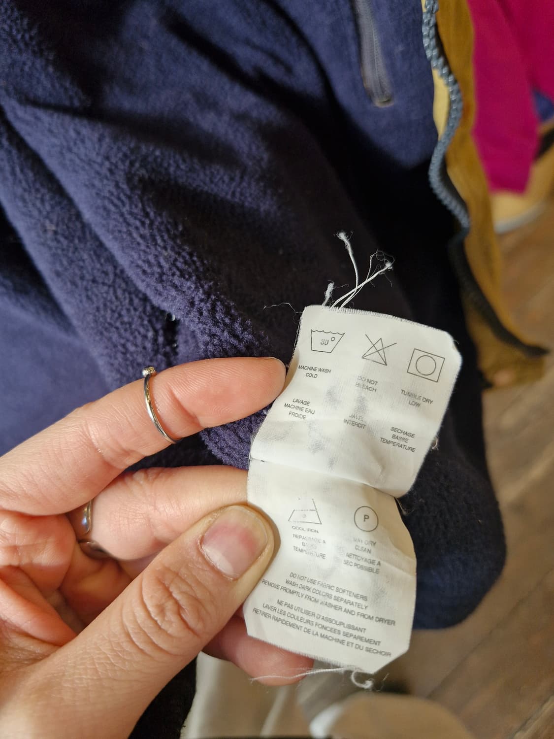 Z-343 Patagonia 캐플린 신칠라 쉘드 봄버 자켓
 상품이미지8