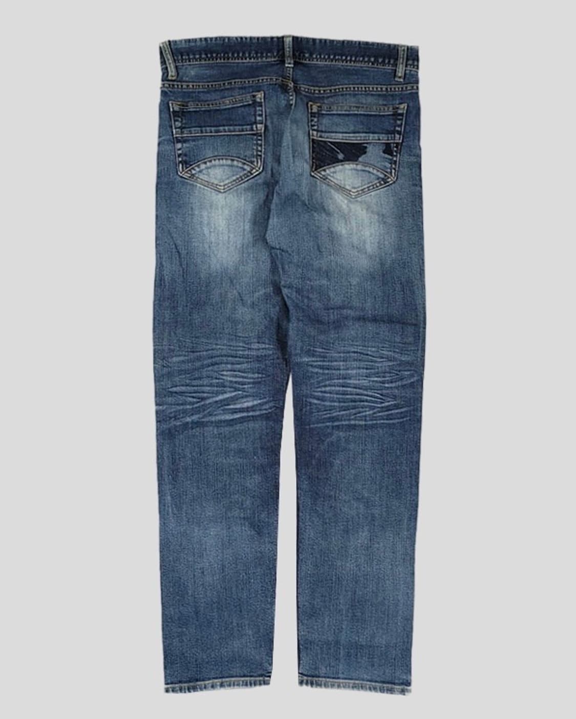 MLB 엠엘비 워싱 스트레이트 중청 데님 34 상품이미지4