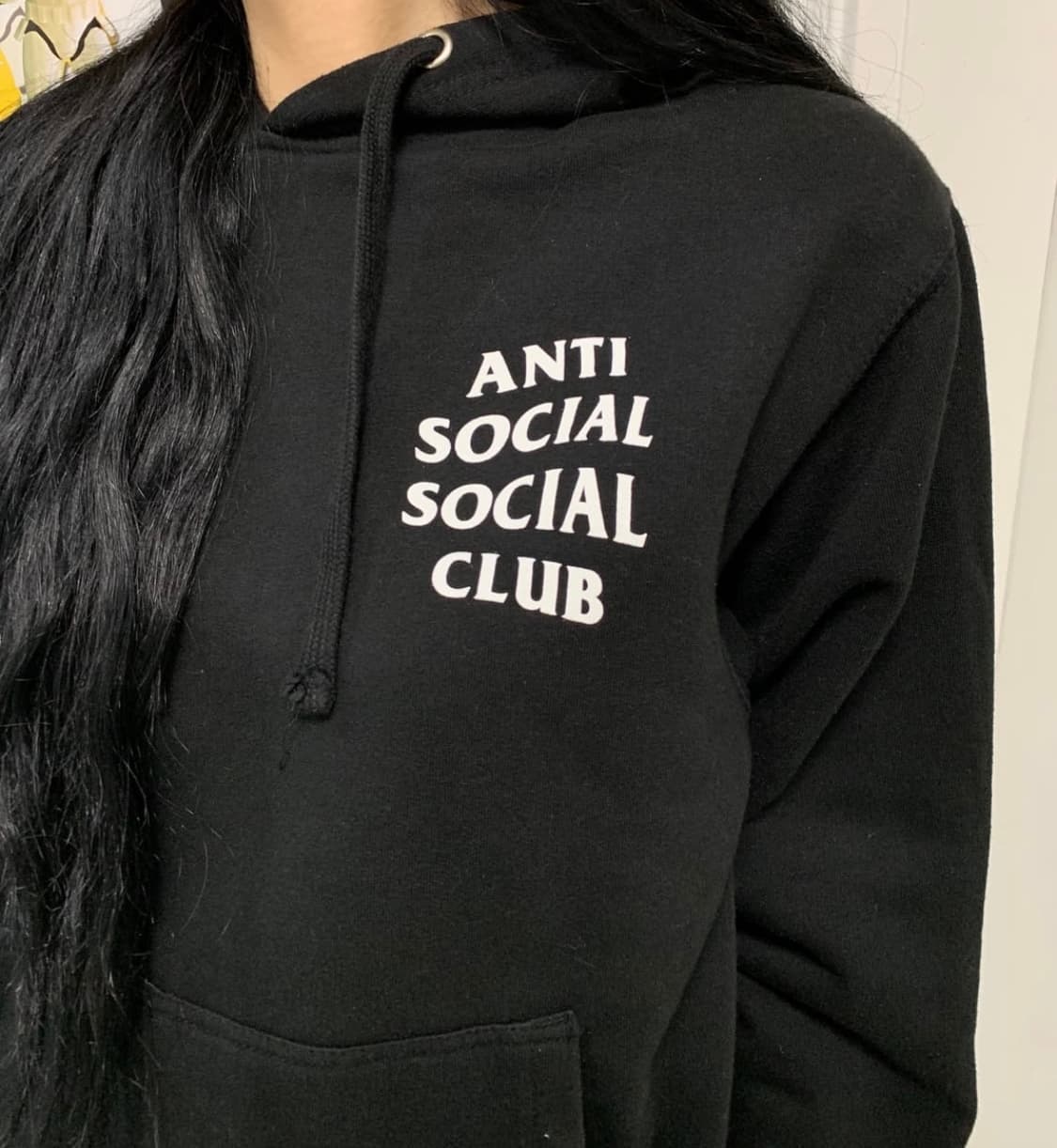 안티소셜클럽 후드티 xs 상품이미지3