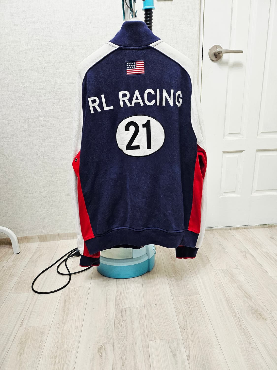 (105~110)XL 랄프로렌폴로 빅포니 USA성조기레이싱 트랙탑집업자켓 상품이미지7