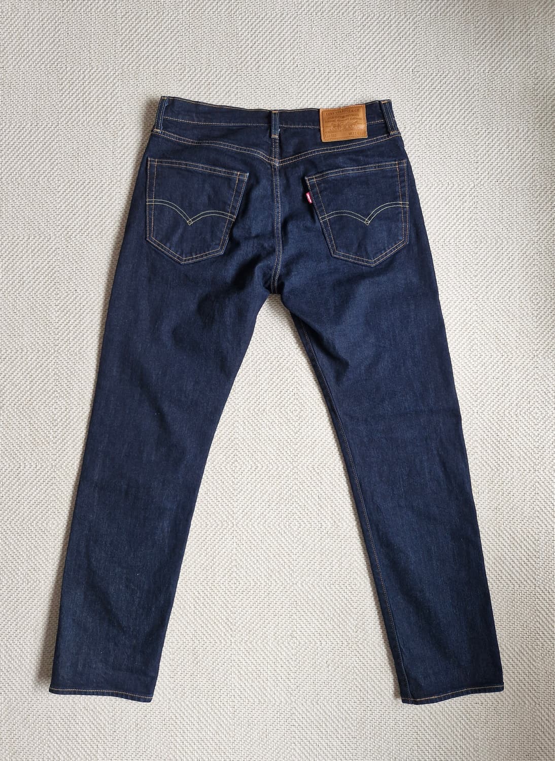 새상품급 리바이스 프리미엄 502 테이퍼  생지 W32 상품이미지4