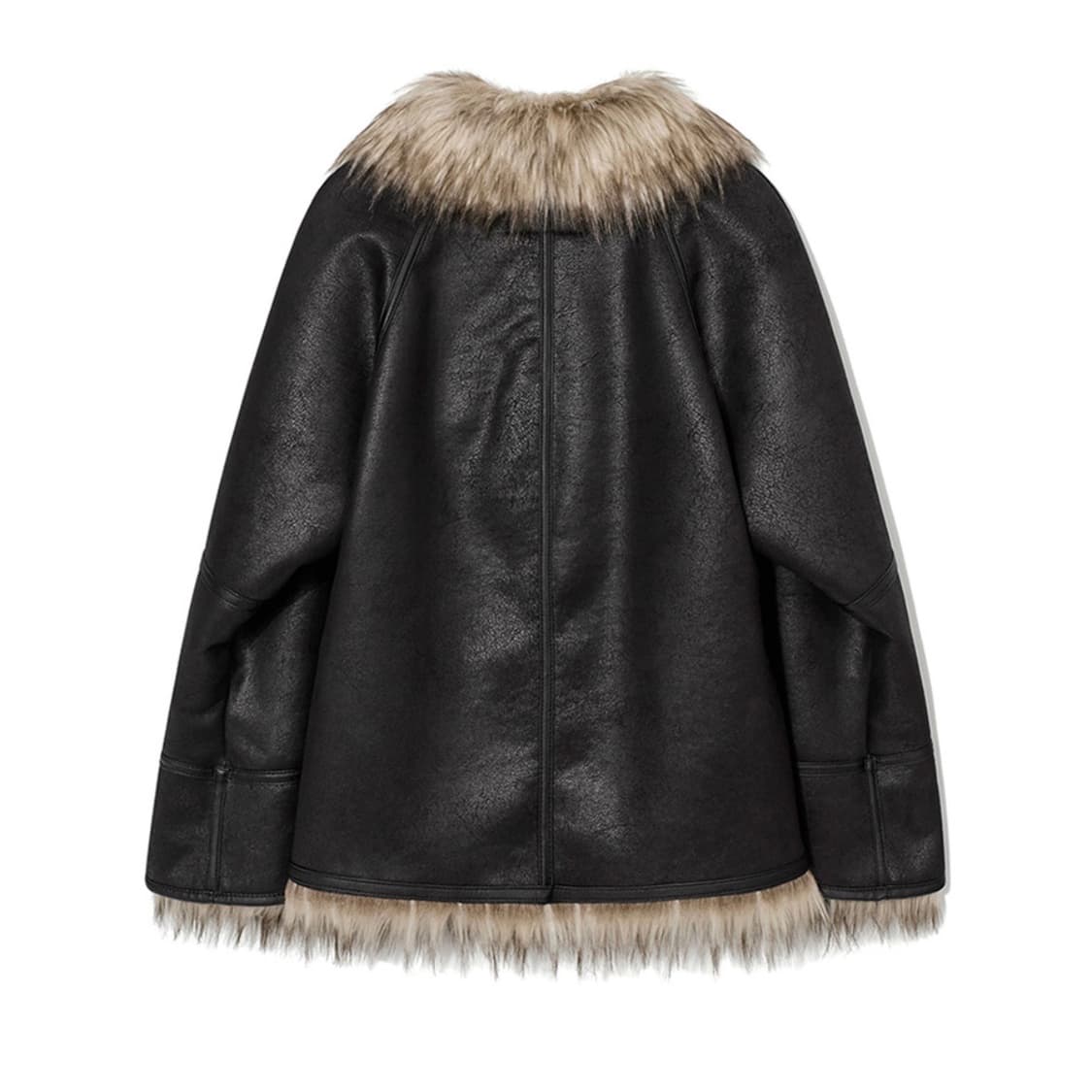 오픈와이와이 폭스 퍼 리버시블 자켓 상품이미지3