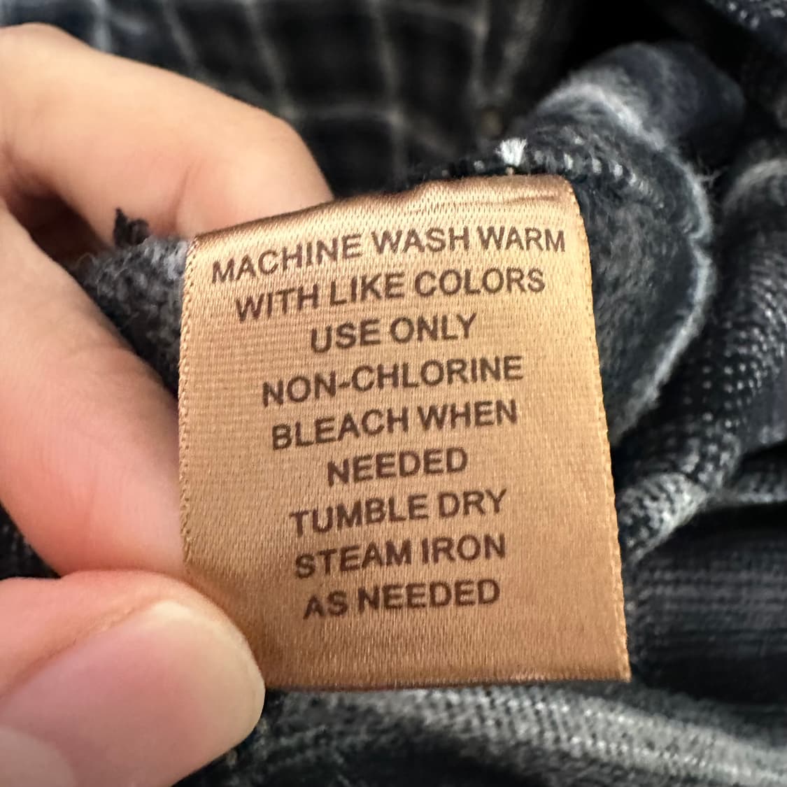 세인트존 헤비 플란넬 체크셔츠 상품이미지5