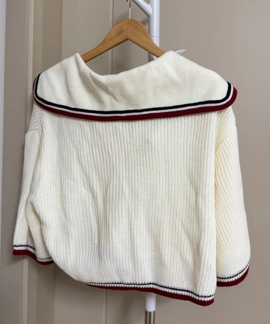 에고이스트 세일러 배색풀오버니트 상품이미지5