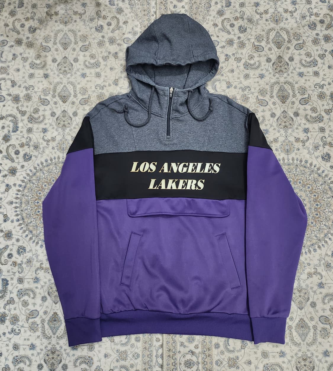 NBA LA 레이커스 아노락 포켓후드티 L (크게나옴) (105-110) 상품이미지1