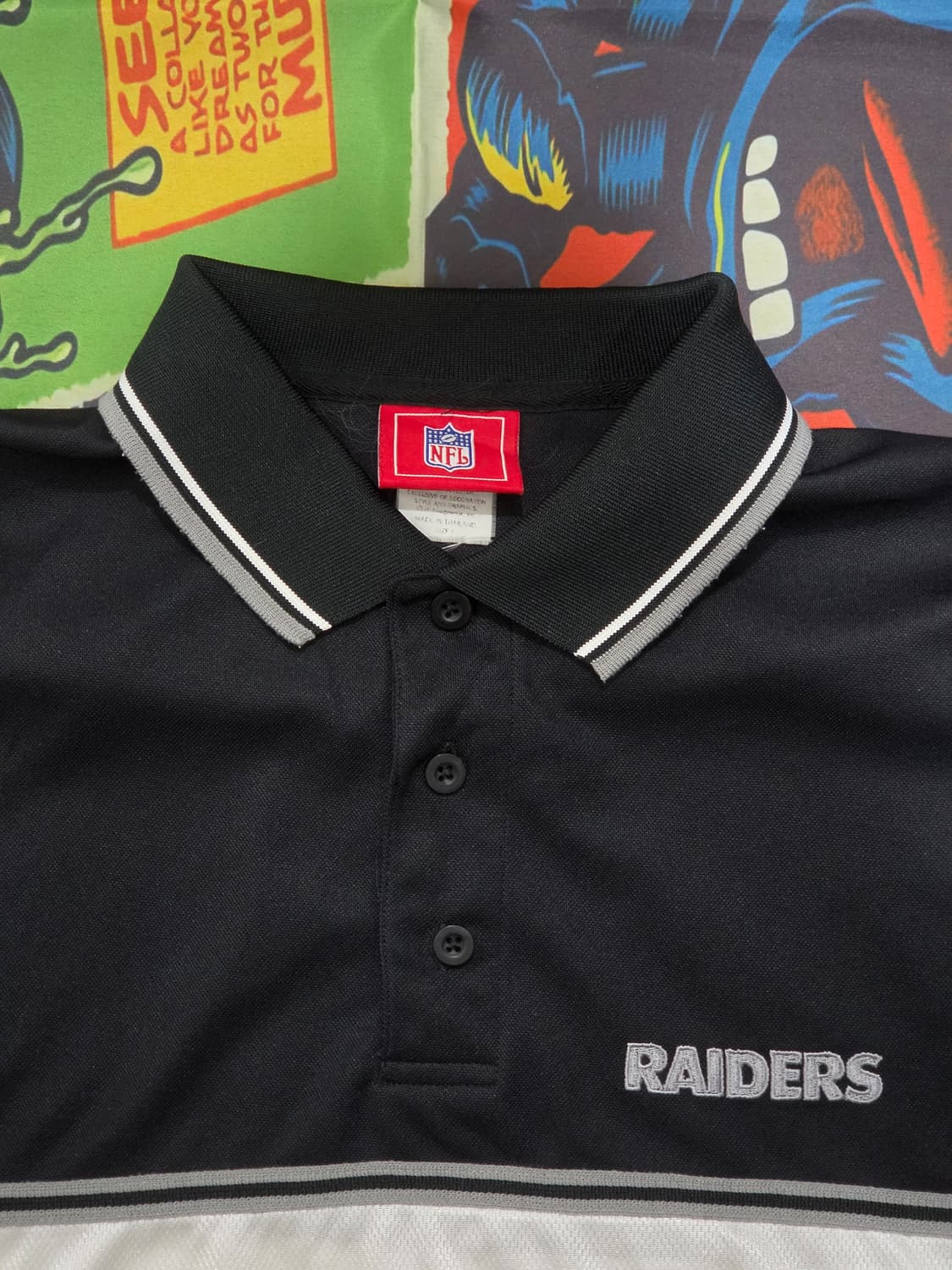 NFL RAIDERS PK기능성반팔 L 상품이미지5