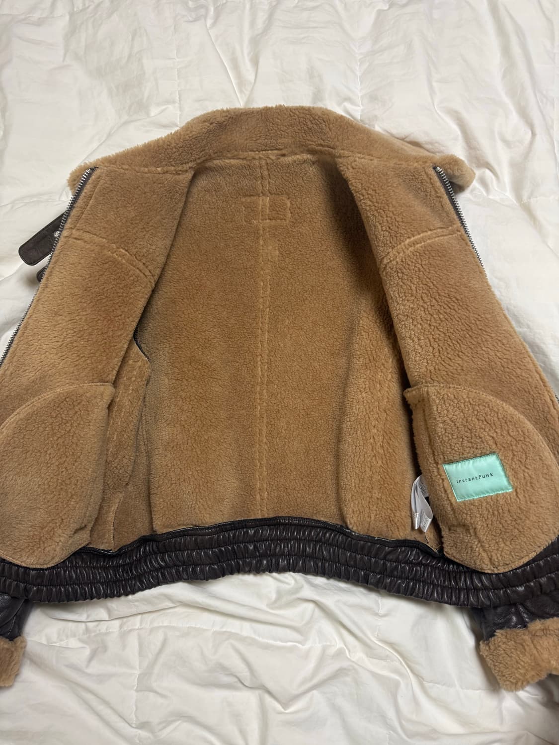 인스턴트펑크 에코 레더 무스탕 상품이미지5