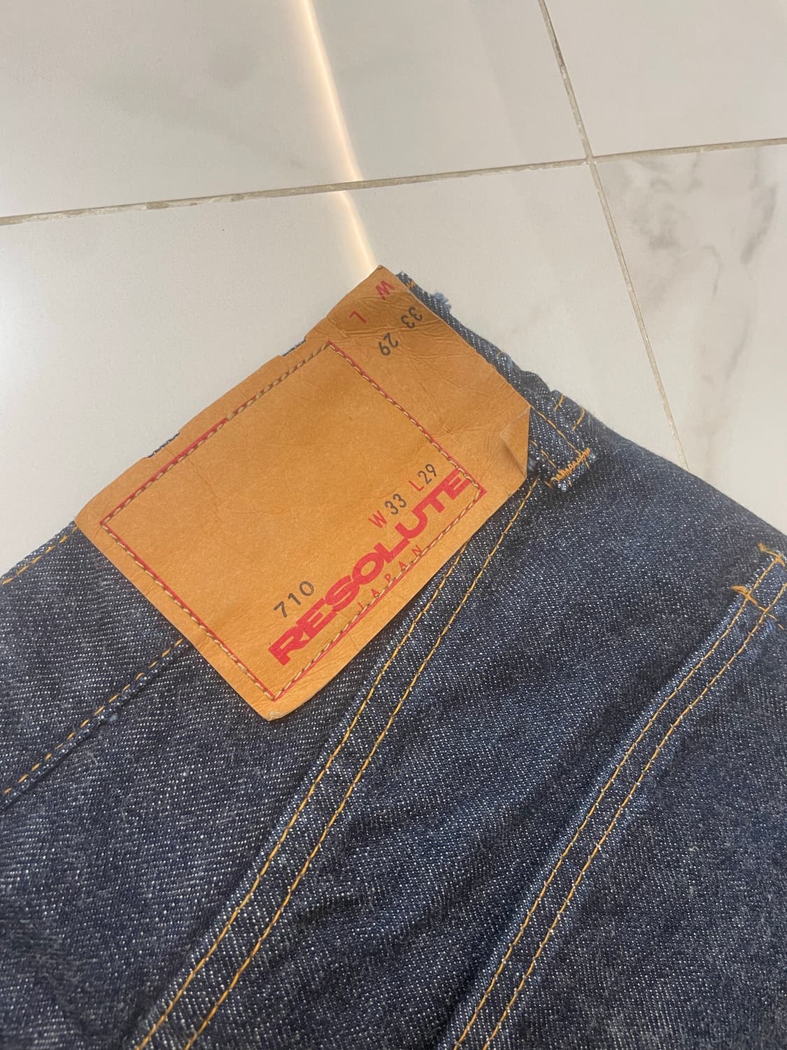 레졸루트 710 청바지 33/29 상품이미지4