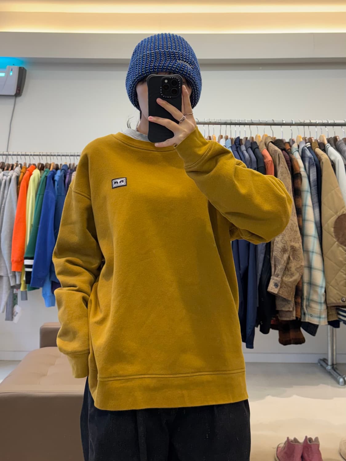 오베이 올 아이즈 맨투맨 상품이미지5