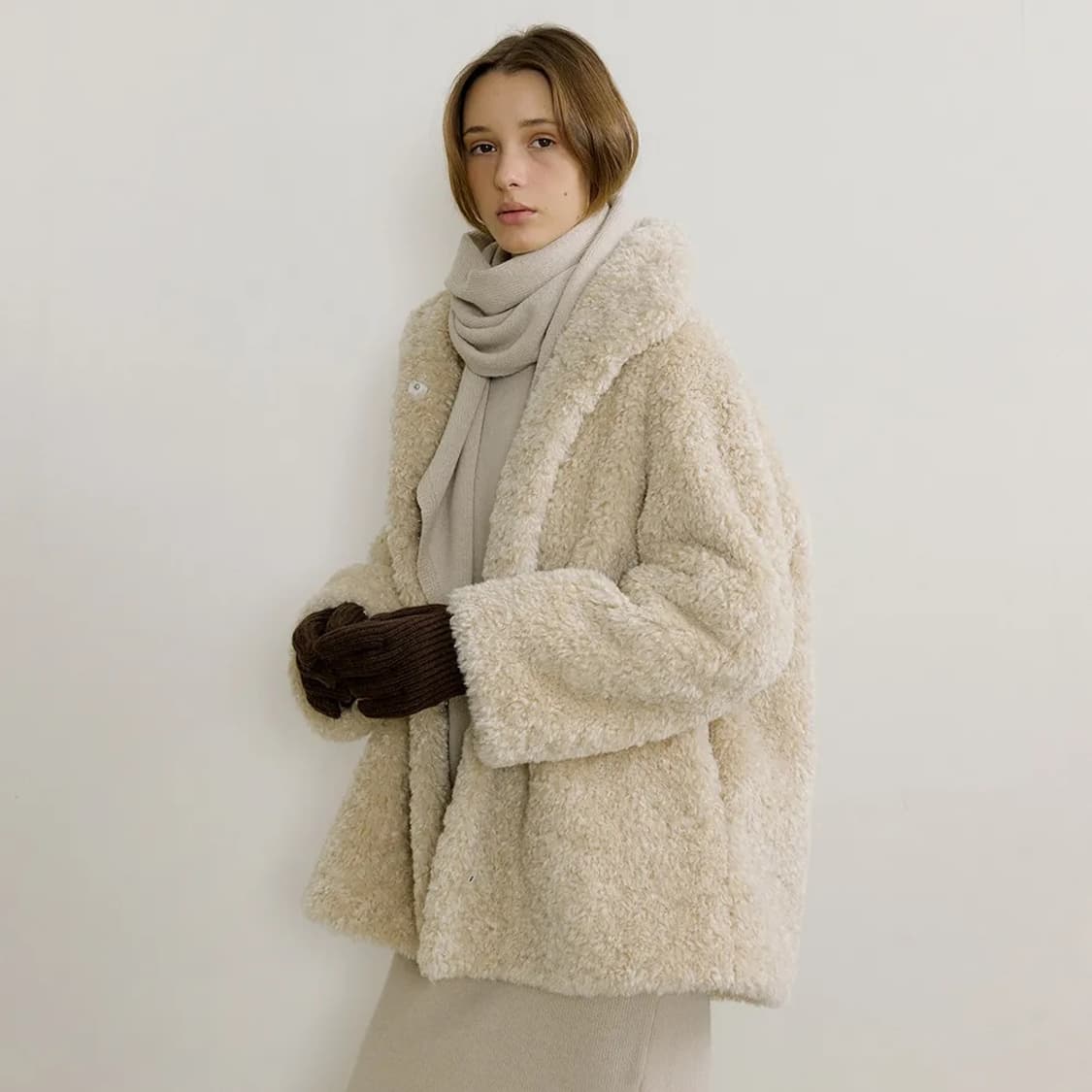 오떼뜨 퍼자켓 (장갑 증정) 상품이미지5