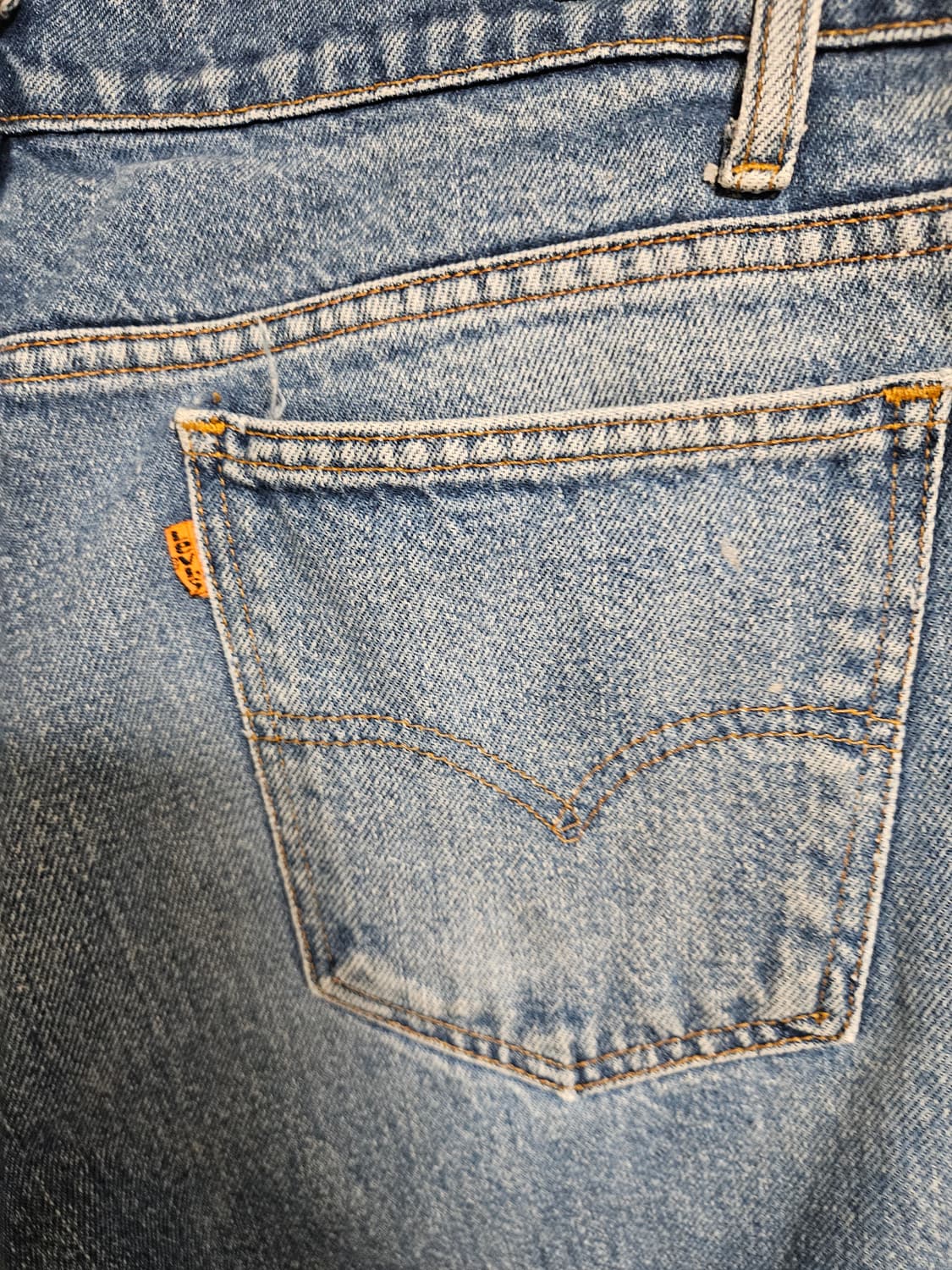 90s levi's 505 36x30 오렌지탭 리바이스 빈티지 상품이미지3