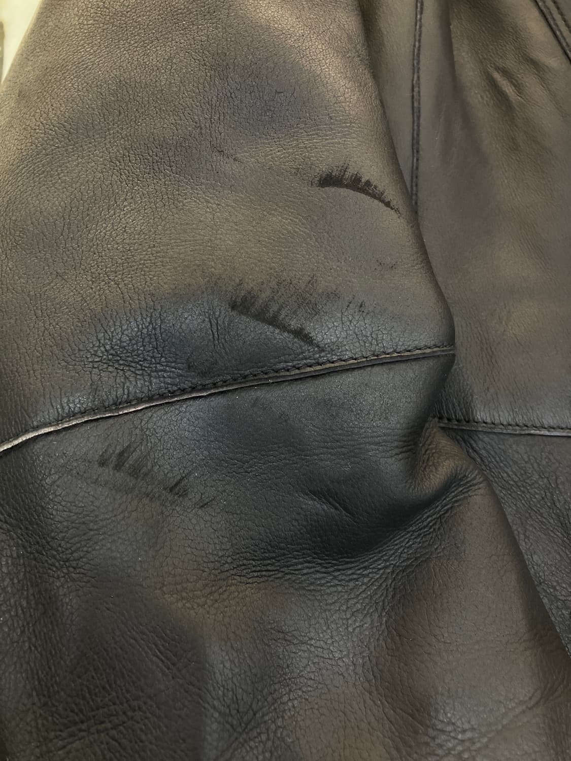 VTG 빈티지 블랙 시어링 무스탕 코트 M 상품이미지6