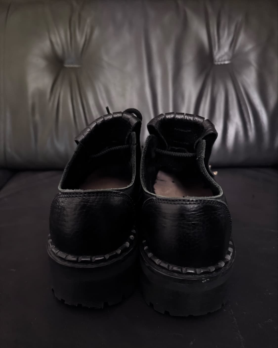 “UNDERGROUND” Fringe Black Shoes   상품이미지2