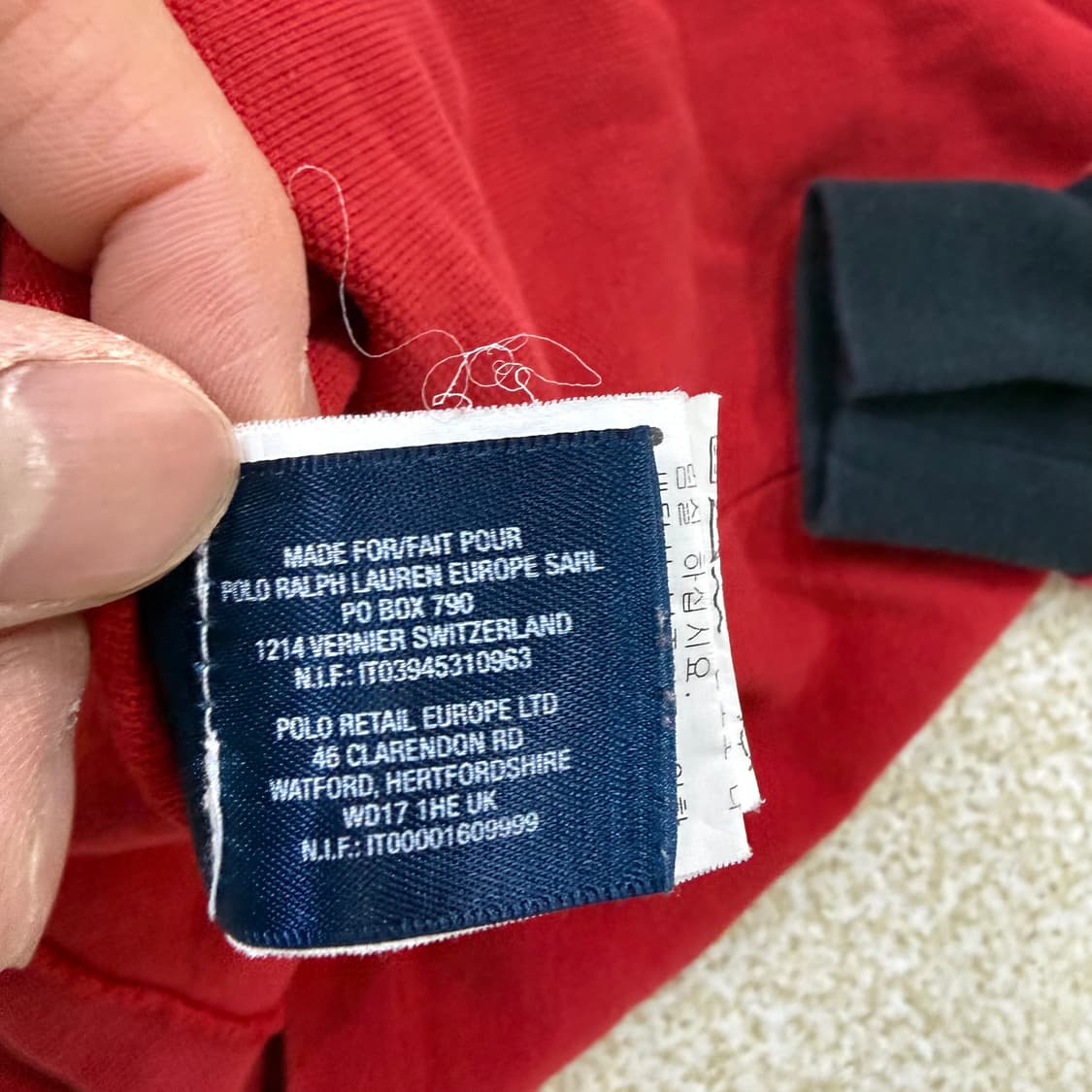 3/3T 폴로랄프로렌 키즈 빅포니 카라티 0209T 상품이미지5