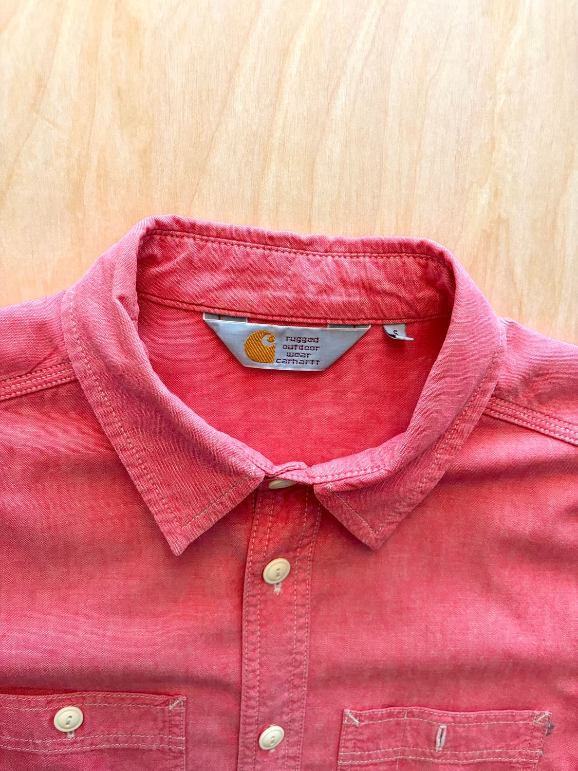 칼하트 워싱 셔츠 S사이즈 상품이미지4