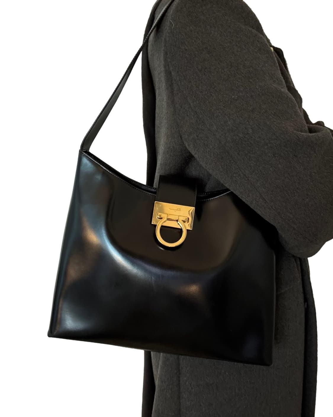 Salvatore Ferragamo 간치니 트리폴리오 숄더백 상품이미지7