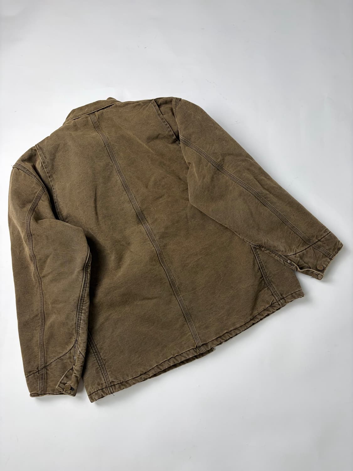 90s Carhartt Chore Jacket (Dark Brown) 상품이미지2