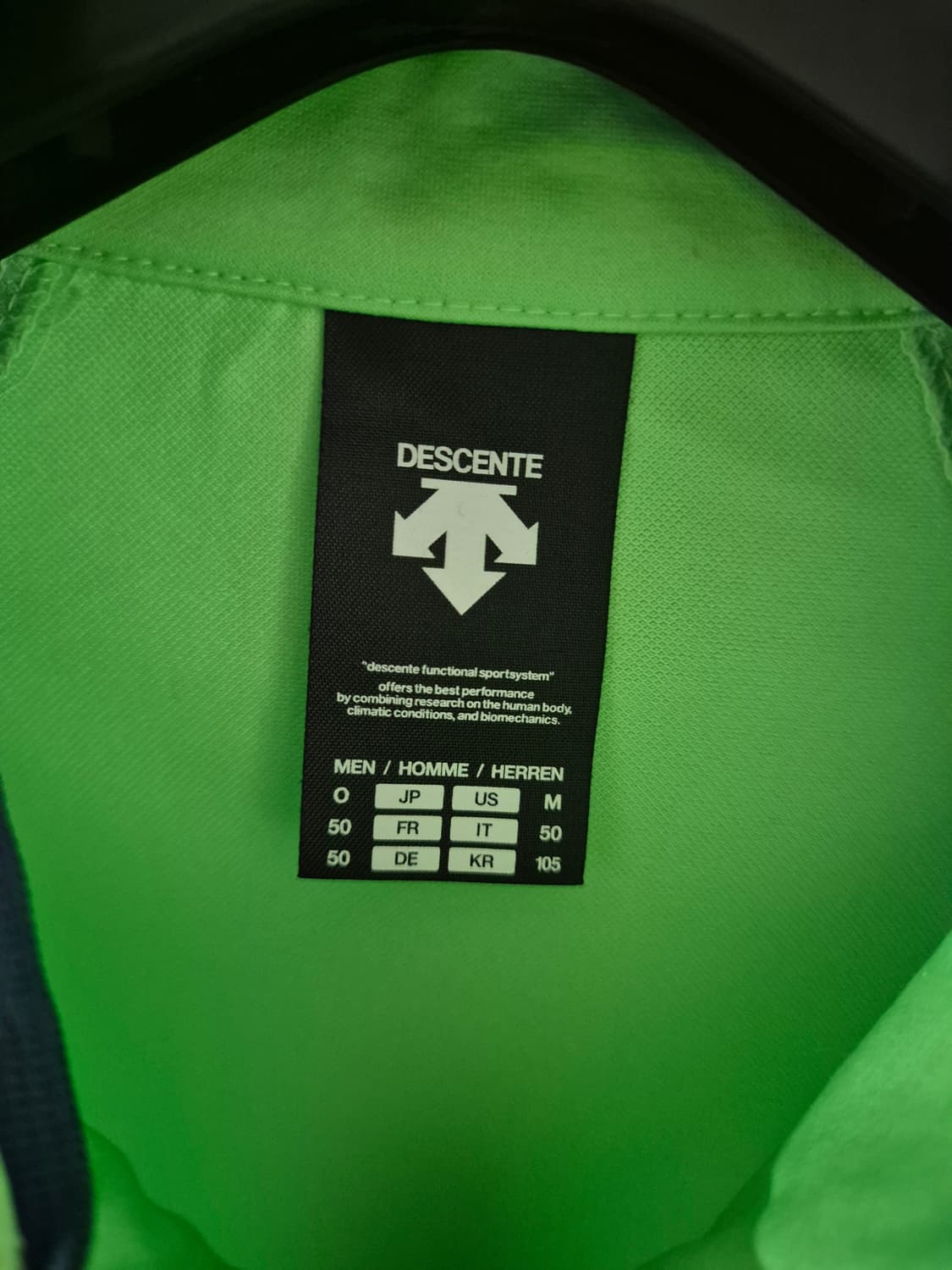 [100~105]데상트 빈티지 러닝 트랙탑자켓 Men 상품이미지4