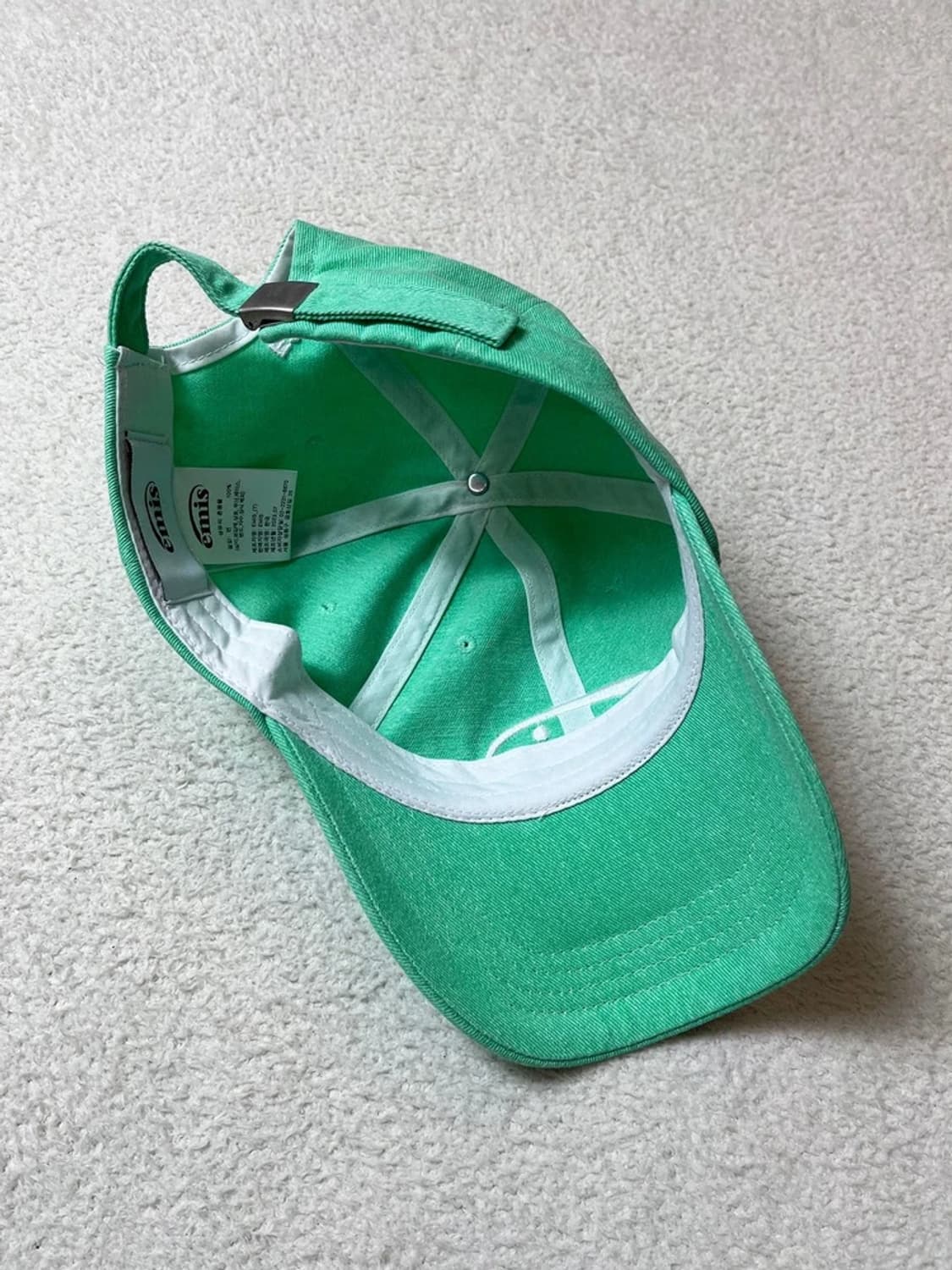 이미스 emis 23ss 피그먼트 볼캡 A1679 상품이미지7