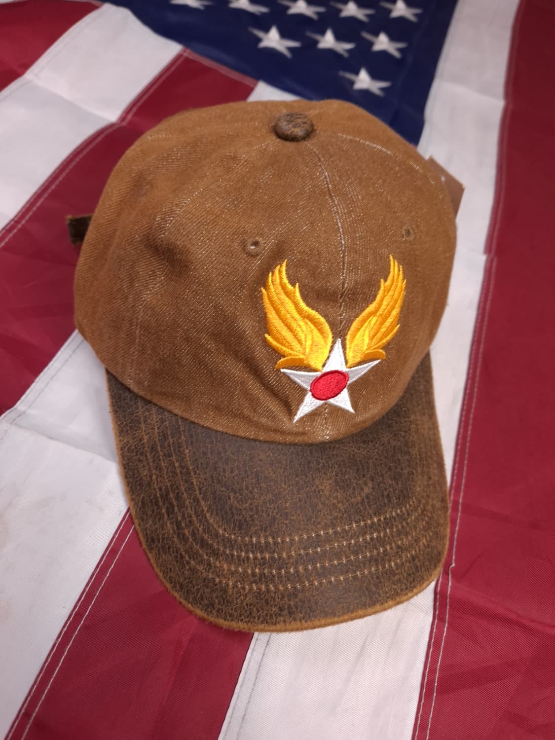 택새제품 오리지날 아메코 WW2 미육군 항공대 볼캡 상품이미지1