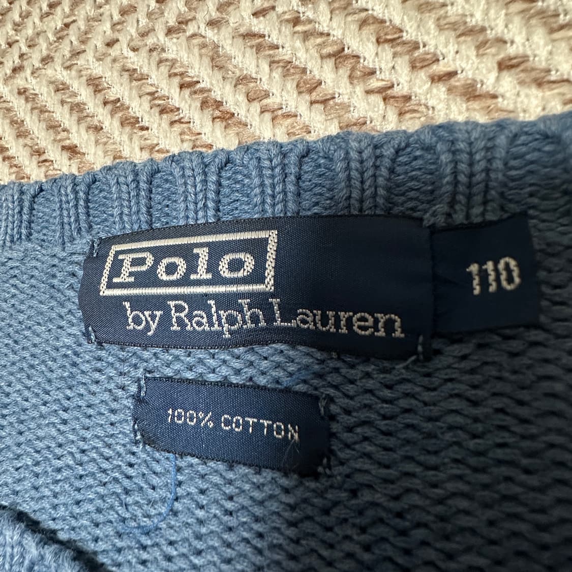 POLO RALPH LAUREN cotton knit sweater 상품이미지3