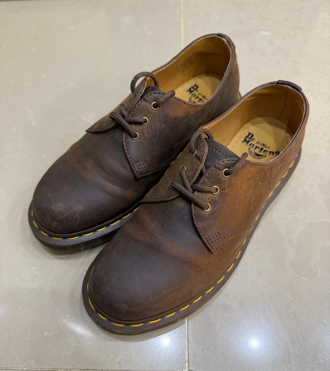 닥터마틴 1461 크레이지 홀스 브라운 260 상품이미지1