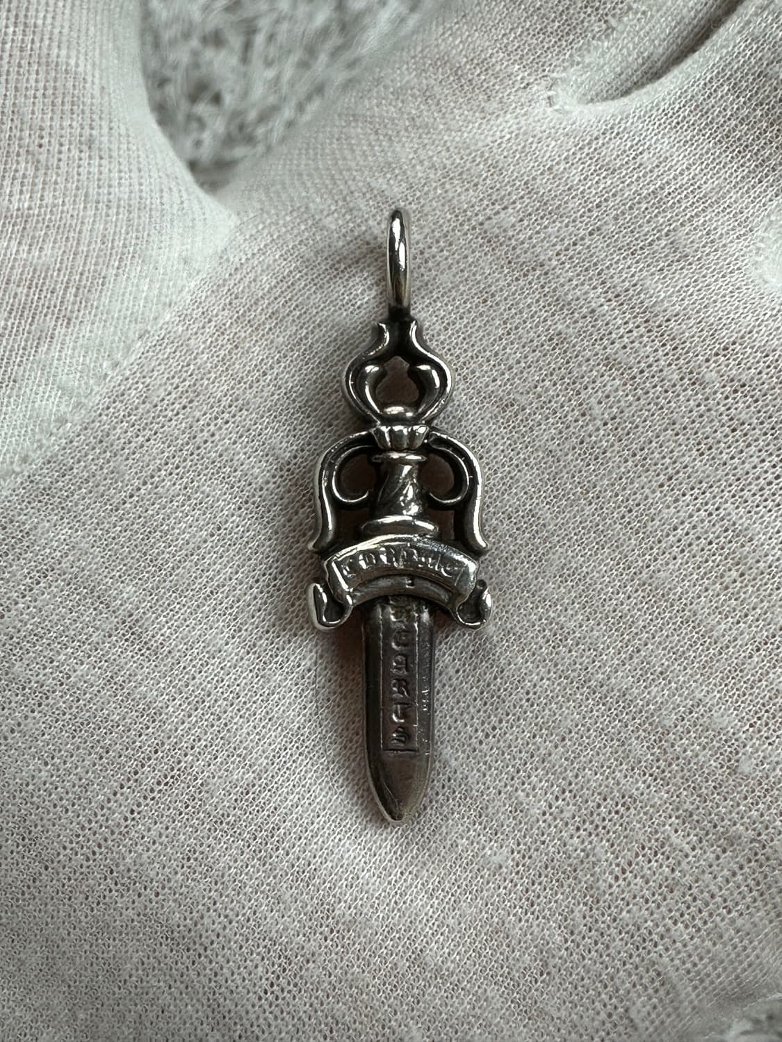 [OS] 정품 크롬하츠 더블대거 펜던트 상품이미지4